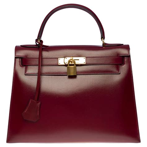 hermes rouge h box kelly|rare Hermes kelly bag.